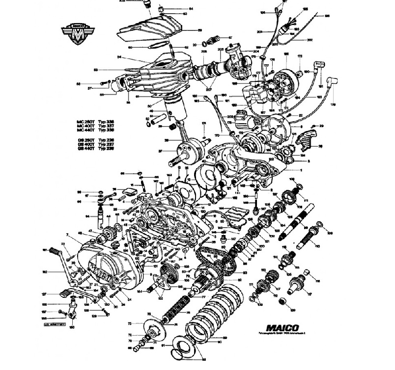 maico 1978 79 engine