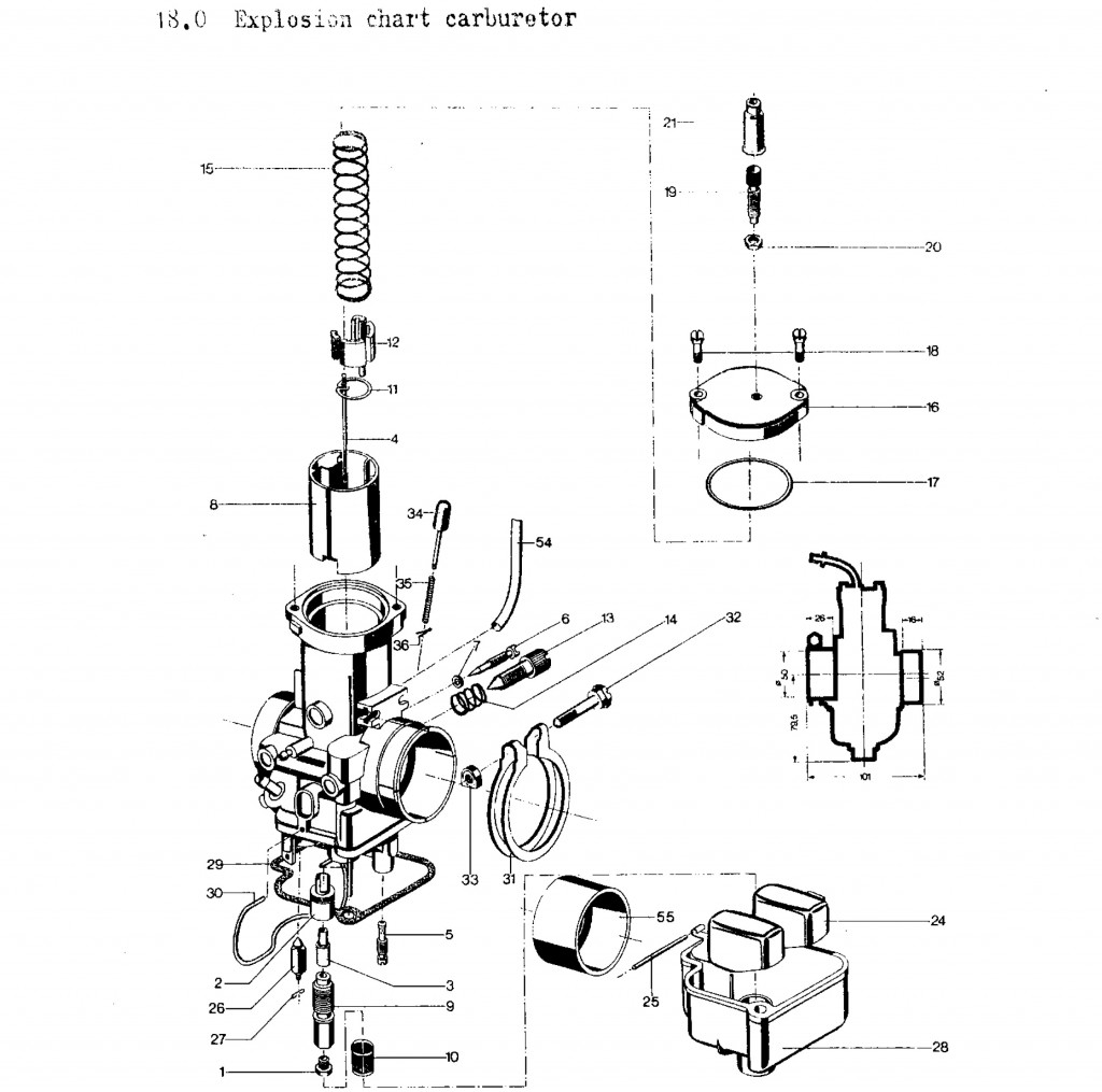 maico 1980 carburettor