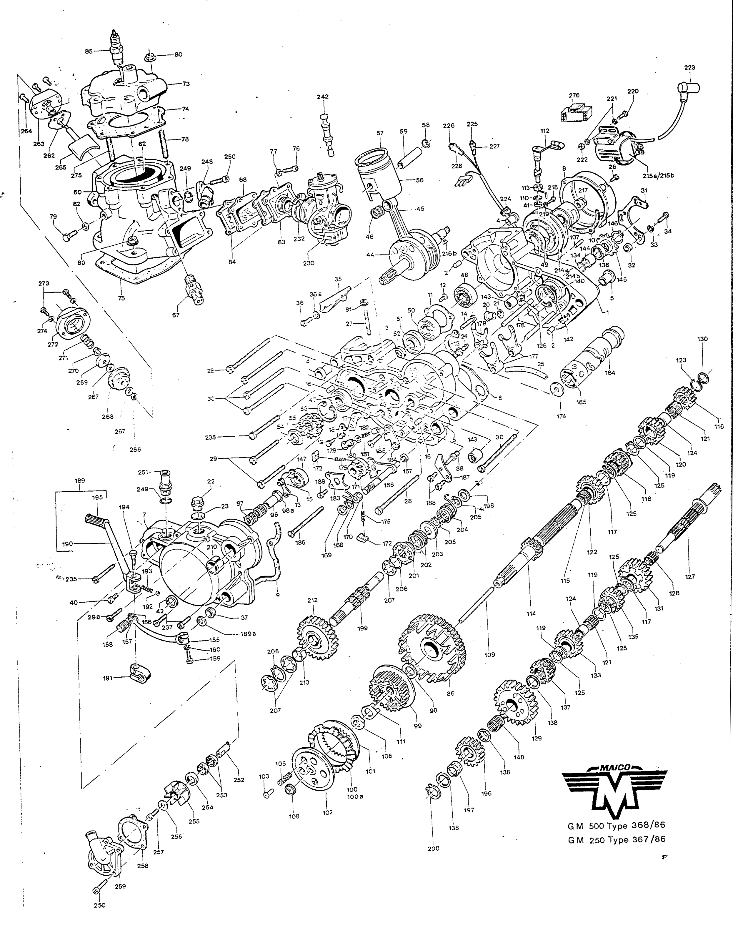 maico 1986 engine